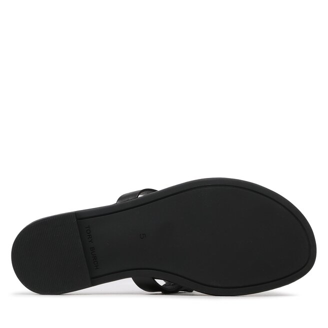 Tory Burch Джапанки Tory Burch Metal Miller 136593 Perfect Black 006