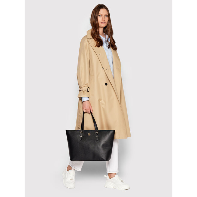 Tommy Hilfiger Τσάντα Tommy Hilfiger Th Timeless Med Tote AW0AW13980 BDS
