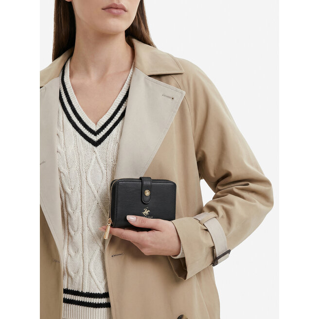 Portfel Beverly Hills Polo Club CEO-BHPC-W1-004-SS26 Czarny -