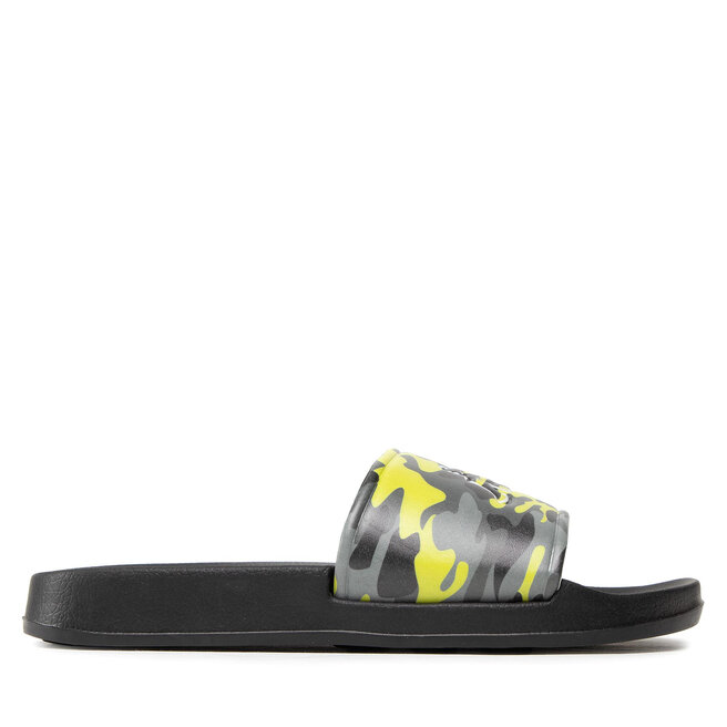 Kappa Șlapi Kappa 243123CA Black/Lime
