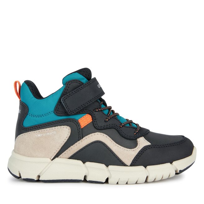 Geox FLEXYPER BOY ABX - Sneaker High - Navy/orange/ Produktbild-Vorschau 9