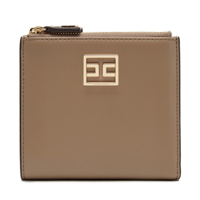 Mały Portfel Damski Elisabetta Franchi - 032 Brązowy
