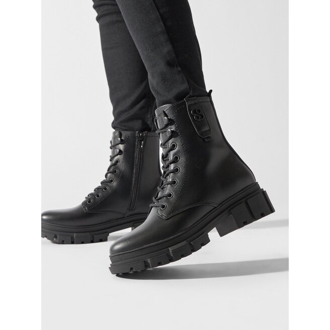 s oliver weiße boots