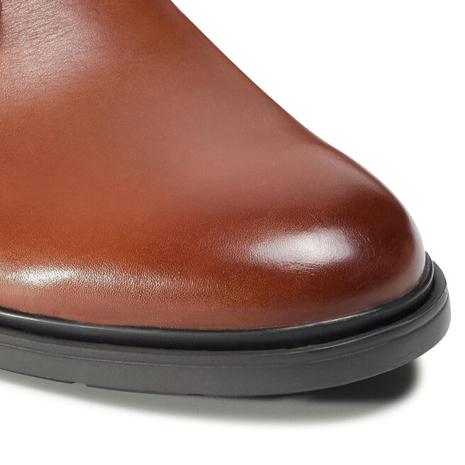 Clarks Bakancs Clarks Un Tailor Mid 261446787 Tan Leather