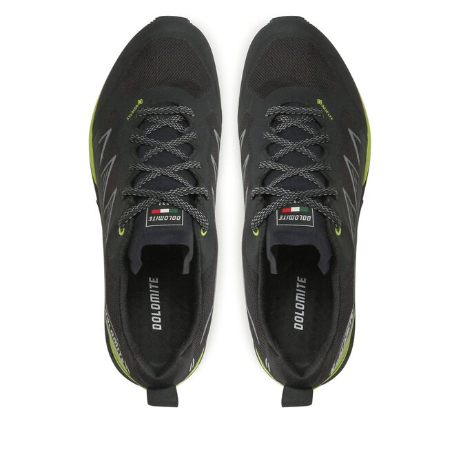 Dolomite Trekingová obuv Dolomite Croda Nera Tech Gtx M GORE-TEX 296273 Black/Lime Green