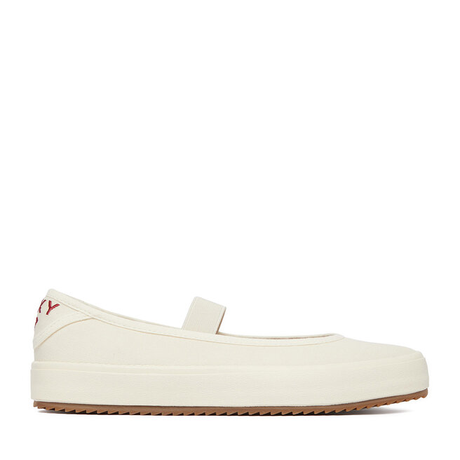 Tenisówki Roxy CWBEOB-HRY25626-1 Écru - kobiece
