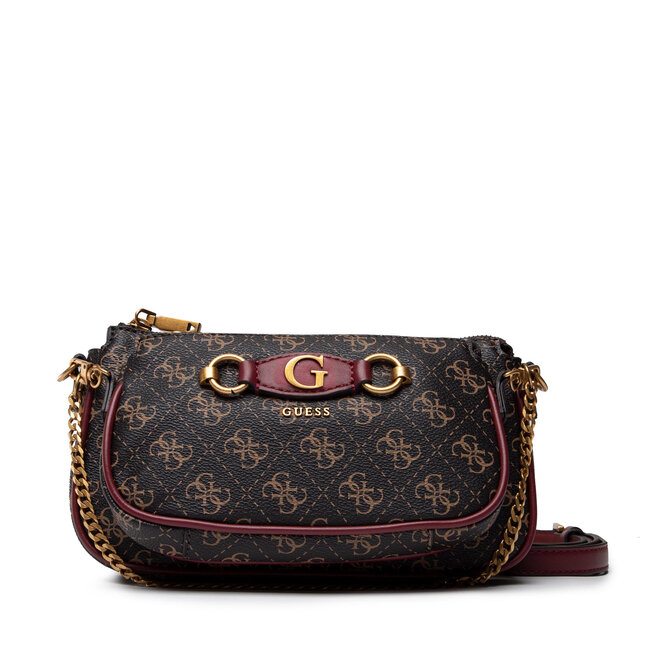 UhfmrShops, Geantă GUESS Izzy Qb Mini Bags HWQB86 54770 BGO