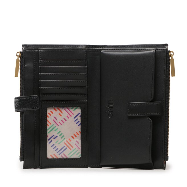 Liu Jo Velká dámská peněženka Liu Jo Xl Bifold AA3170 E0086 Nero 22222