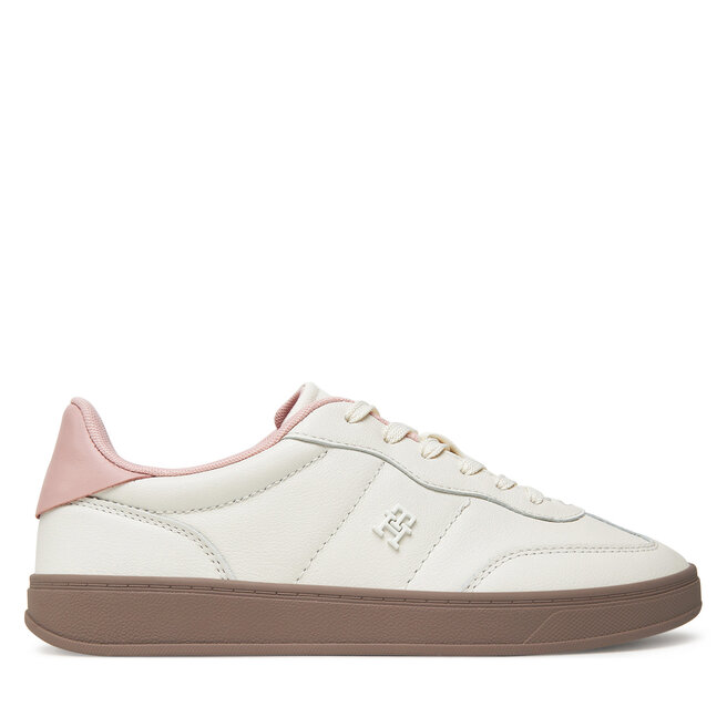 Sneakersy Tommy Hilfiger Th Premium Heritage Sneaker - Écru