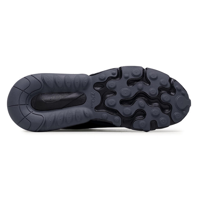 nike 270 react white silver