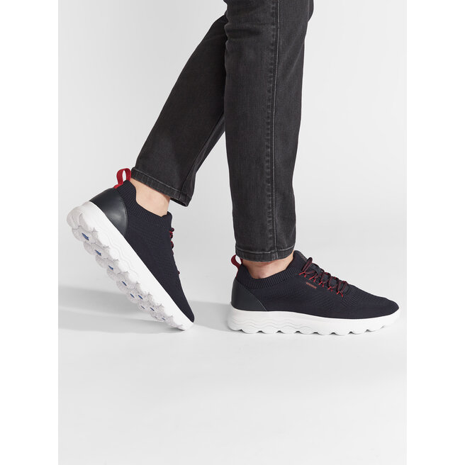 Sneakersy Geox U Spherica A U15BYA 0006K C4064 Granatowy - męskie