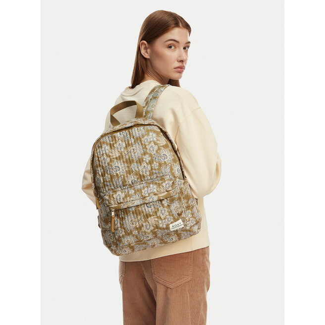 Plecak Roxy So Comfy ERJBP04904 Zielony -