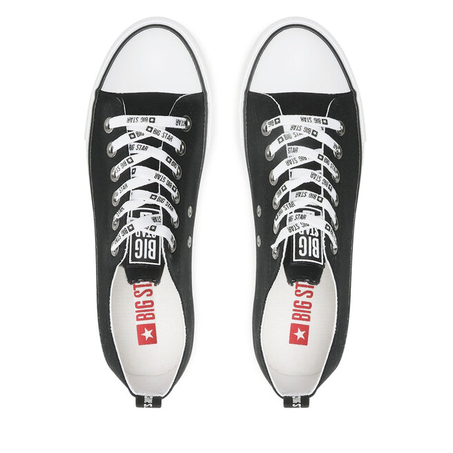 Big Star Shoes Tornacipő Big Star Shoes KK174049 Black