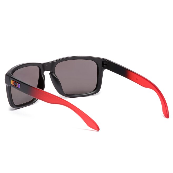 Γυαλιά ηλίου Oakley Holbrook Oo9102 D355 Ruby Fadeprizm Black Polarized Epapoutsiagr 