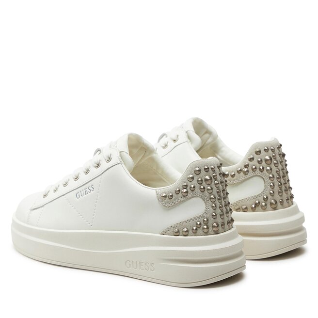 Sneakers Guess Elbina FLPVIB LEP12 Weiß | eschuhe.de