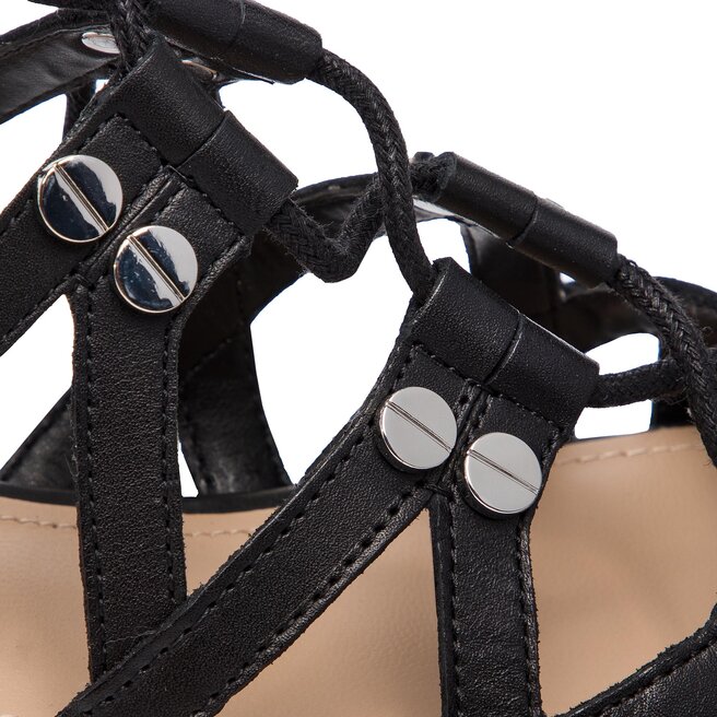 Sandalen Guess Ramonda FL6RAM LEA03 BLACK eschuhe