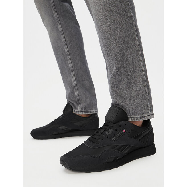 Sneakersy Reebok Eo Classic Nylon 100033377 Czarny - męskie