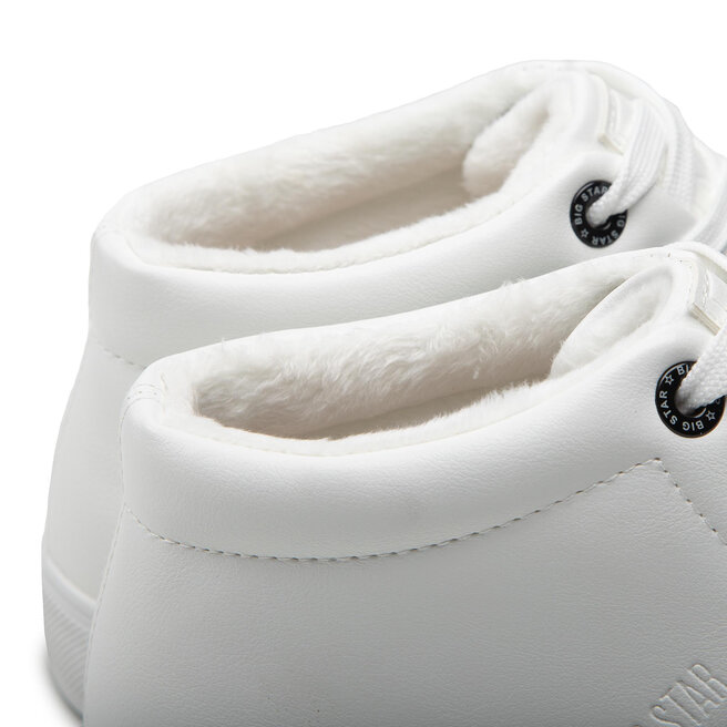 Sneakers Big Star ShoesBig Star Shoes KK174347 White epantofi.ro