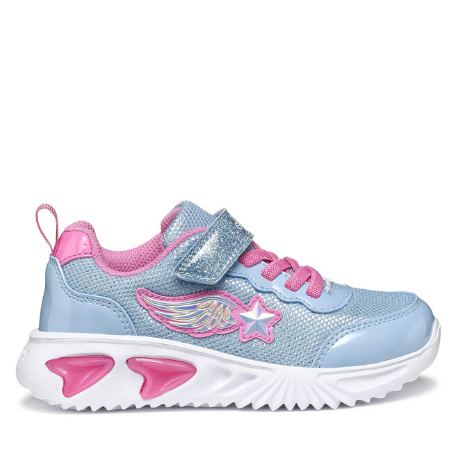 Sneakersy Geox J Assister J55E9B 0ASKN - M Błękitny