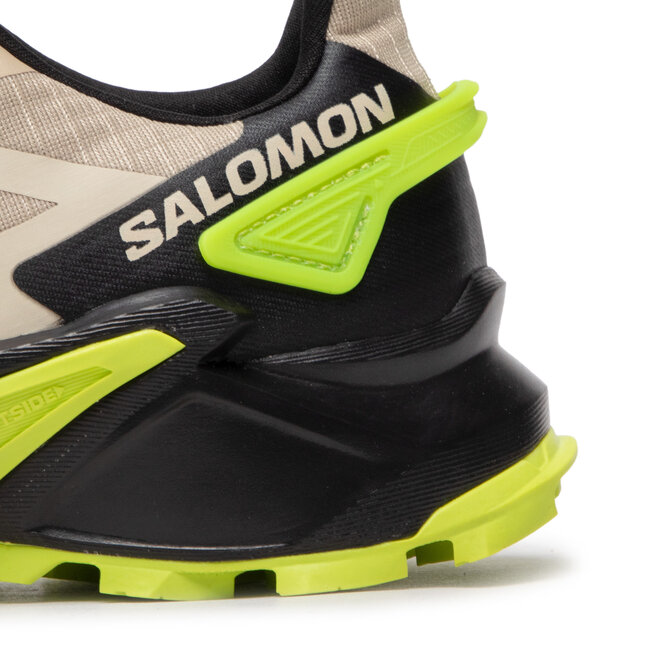 Salomon Pantofi Salomon Supercross 4 417372 26 V0 Safari/Black/Acid Lime