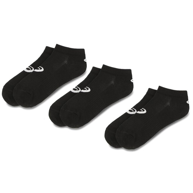 Set de 3 perechi de șosete joase unisex Asics 3PPK Ped Sock 155206 Black 0900