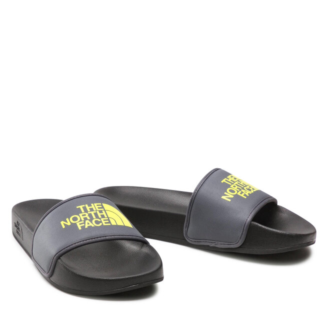 The North Face Παντόφλες The North Face Base Camp Slide III NF0A4T2RP9B1 Tnf Black/Acid Yellow