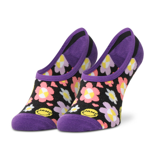 Vans 3 pár/csomag unisex bokazokni Vans Radically Happy Canoodl VN0A7Y5PBLK1 Black