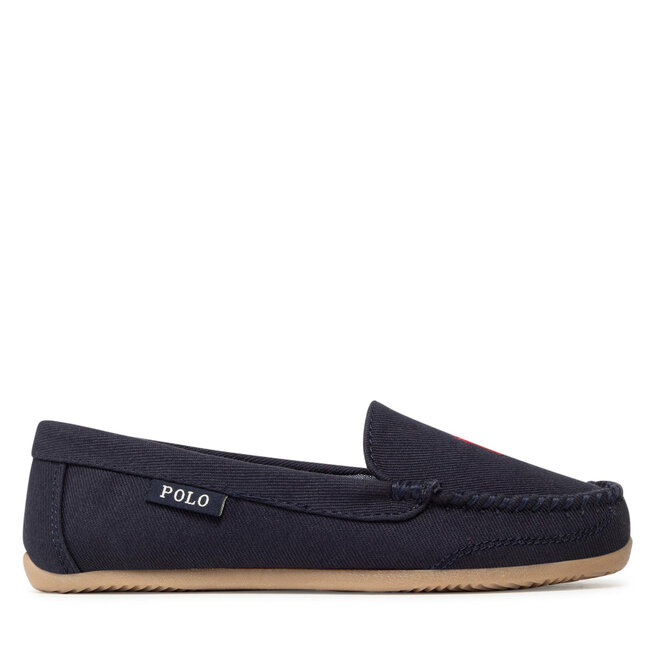 Polo Ralph Lauren Pantofole Polo Ralph Lauren Declan RF103616 Navy/Red