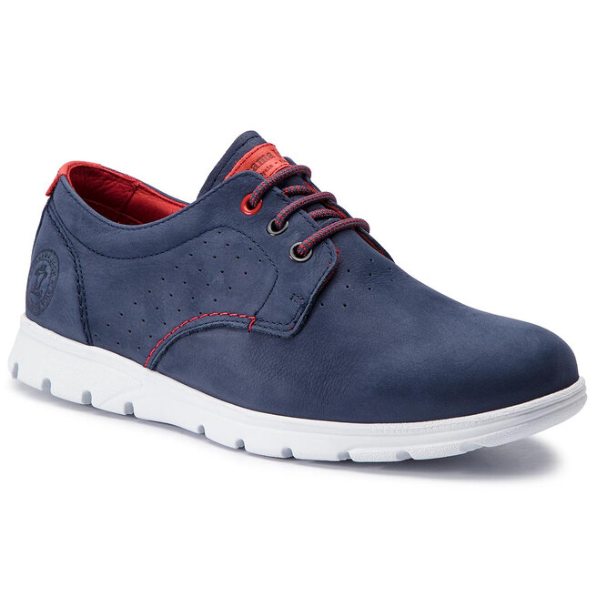 Scarpe basse Panama Jack Domani C10 Nobuck Marino Navy escarpe