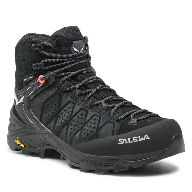 Salewa Туристически Salewa Ws Alp Trainer 2 Mid Gtx GORE-TEX 61383-0971 Black/Black