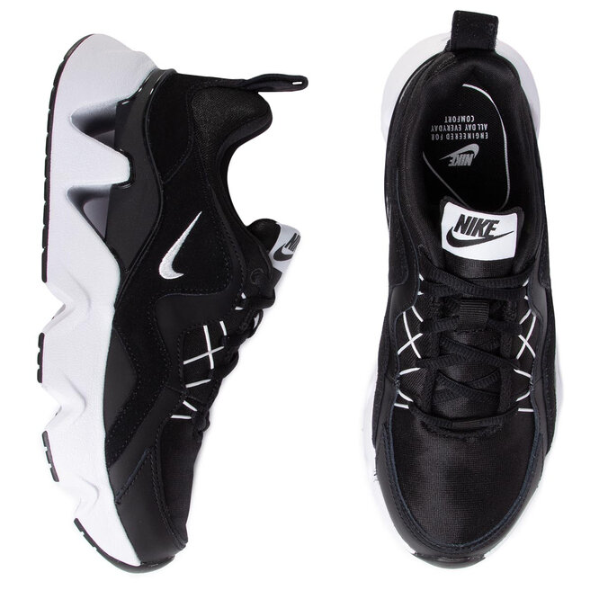 nike ryz black white