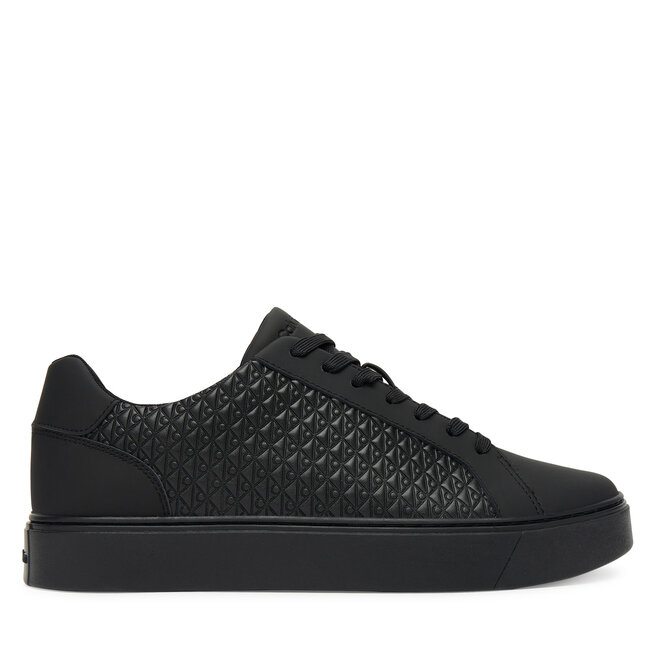 Sneakersy Calvin Klein Jeans Classic Cupsole Laceup Aop YM0YM01431 Czarny