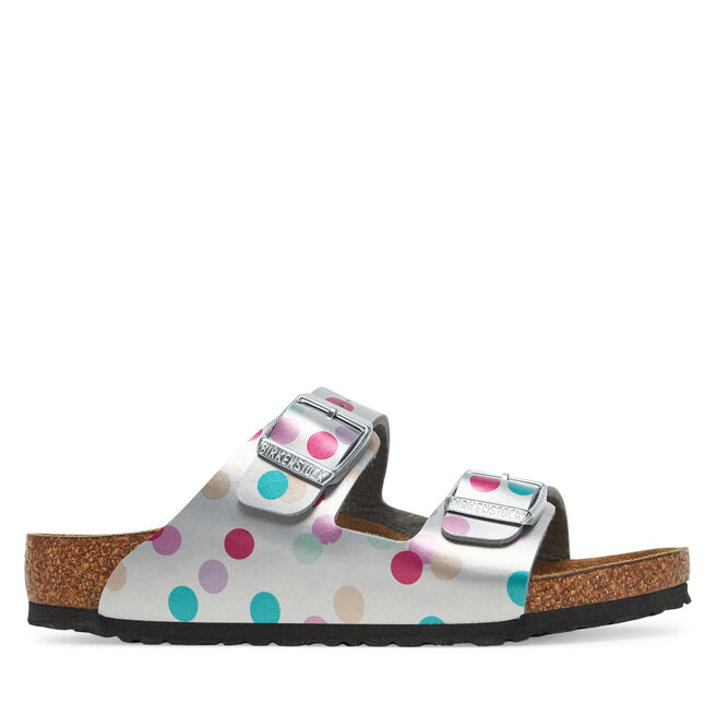 Klapki Birkenstock Arizona Kids - S Srebrny