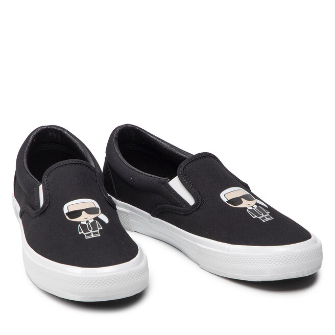 KARL LAGERFELD Zapatillas de tenis KARL LAGERFELD KL50300 Black Canvas