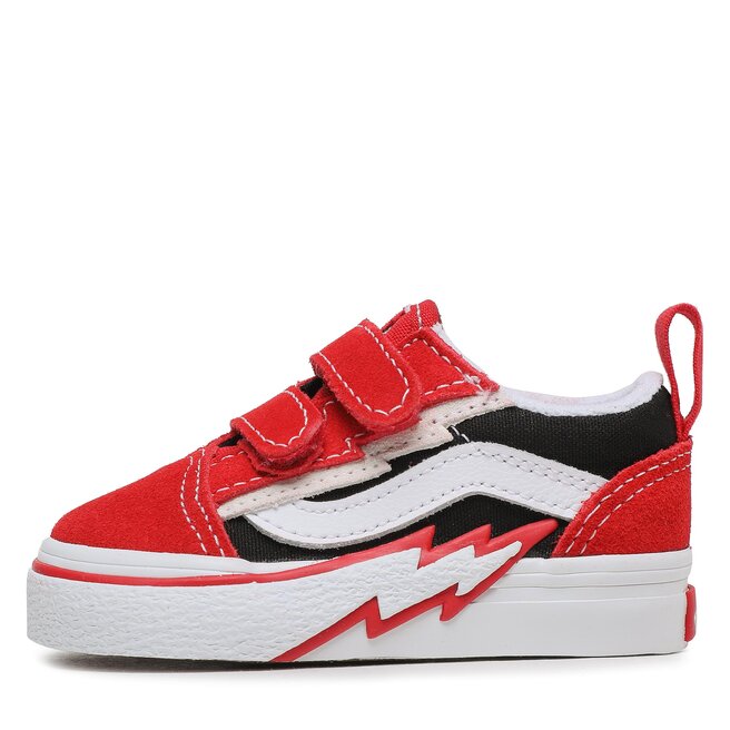 Red black vans clearance