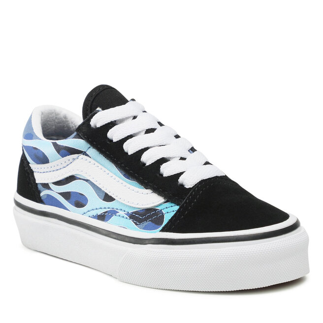 Vans old skool ice blue top