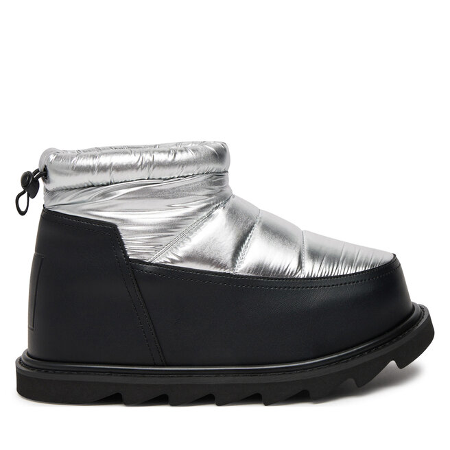 Botki United Nude Zembla Bubble Bootie - Srebrny