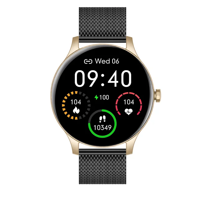 Smartwatch Garett Electronics Classy Gold/Black