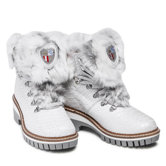 New Italia Shoes Trappers New Italia Shoes 1915450/7 Milky White