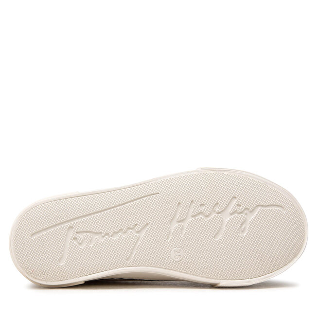 Tommy Hilfiger Scarpe da ginnastica Tommy Hilfiger Low Cut Lace-Up Sneaker T3A4-32118-0890 M Beige 500