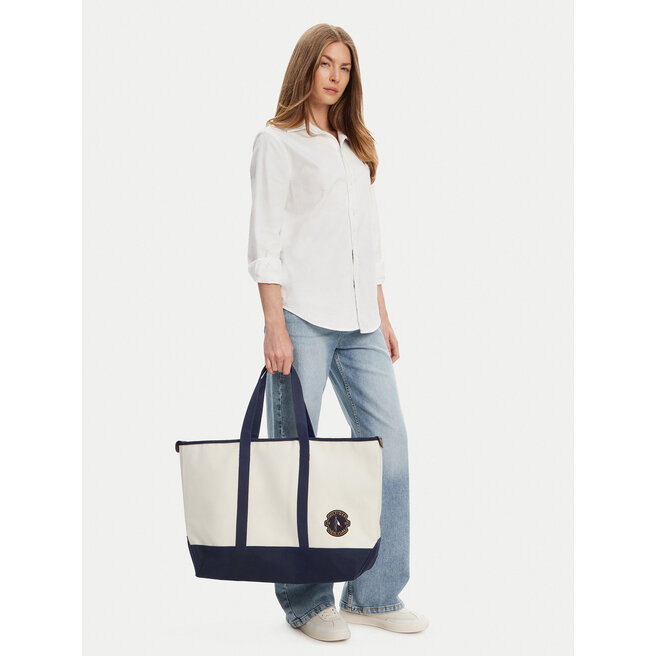 Torebka Tommy Hilfiger Th Summer Tote AM0AM13557 Biały -
