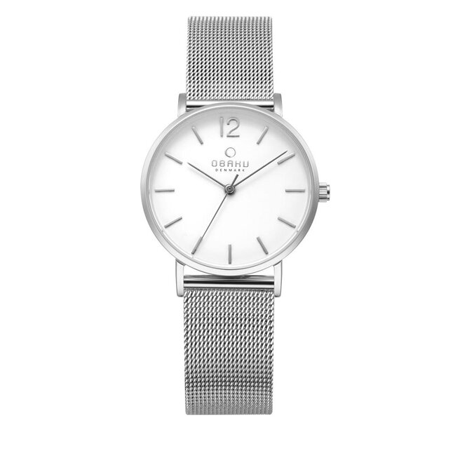 Ceas Obaku V197LXCWMC1 Silver Ceas imagine noua