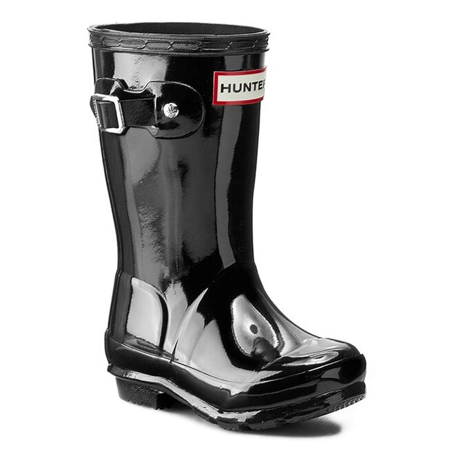 Kalosze Hunter Orginal Kids Gloss - Czarny