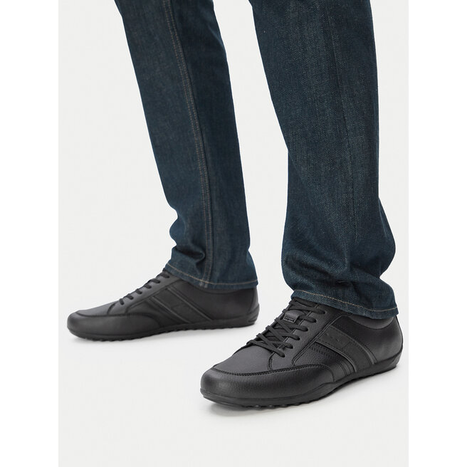 Sneakersy Geox U Wells U66T5A 000BU C9999 Czarny