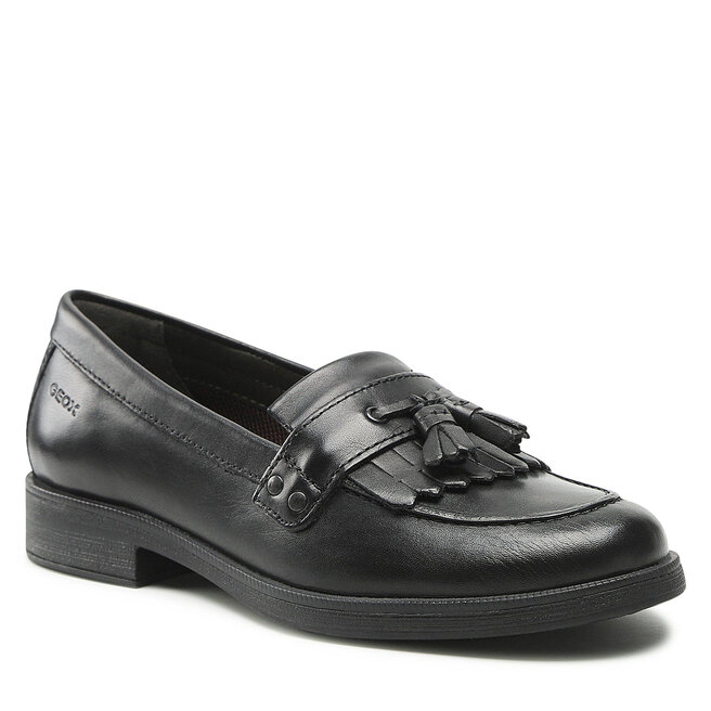 Półbuty Geox J Agata A J4449A 00043 - D Czarny