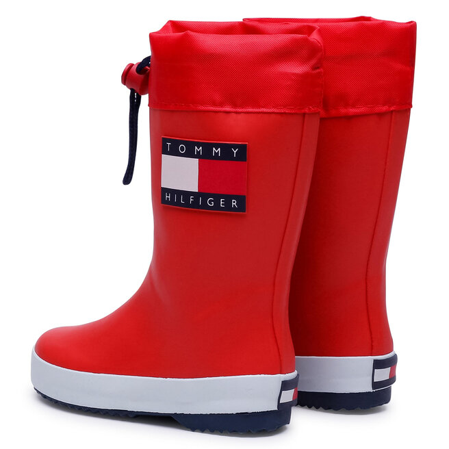 Tommy Hilfiger Γαλότσες Tommy Hilfiger Rain Boot T3X6-30766-0047 M Red 300