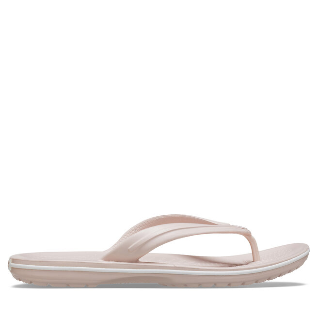 Japonki Crocs Crocband Flip - Beżowy