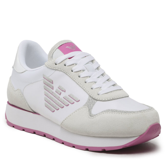 Sneakers Emporio Armani X3X179 XN823 S774 White/Pink/Lt.Silver