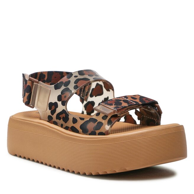 Sandale Melissa Brave Papete Platform 33714 Beige/Black AH131 33714 imagine noua