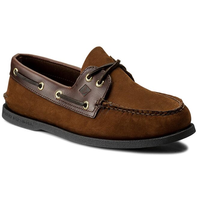 Mokasyny Sperry 0195412 Brown Buck eobuwie .pl